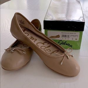 Sam Edelman Felicia ballet flats in Classic Nude